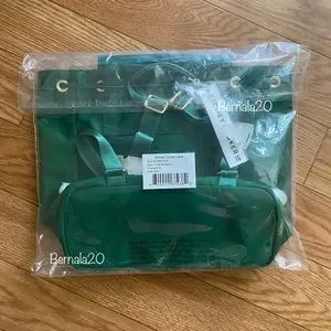 Stoney Clover Lane | Bags | Scl Emerald Nylon Flap Backpack  display picture 1